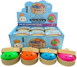 Dumpling Squishy Glow in the Dark (8,5 cm)