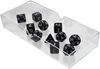 Eclipse Dobbelstenen Zwart (11 stuks)-3