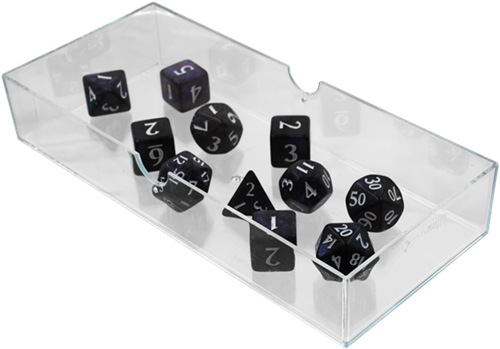 Eclipse Dobbelstenen Zwart (11 stuks)-3