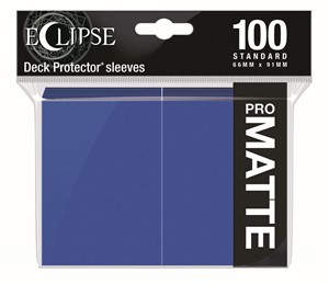 Afbeelding van het spelletje Standard Sleeves Matte Eclipse - Blauw (100 stuks)