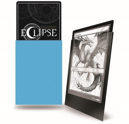 Standard Sleeves Matte Eclipse - Licht Blauw (100 stuks)-2