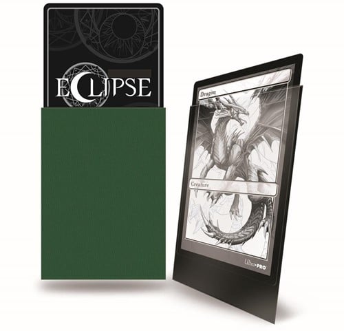 Standard Sleeves Matte Eclipse - Donker Groen (100 stuks)-2