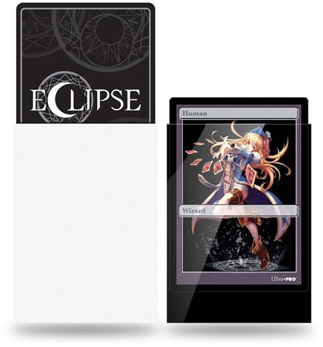 Sleeves Eclipse Gloss Small - Wit (62x89 mm)-2