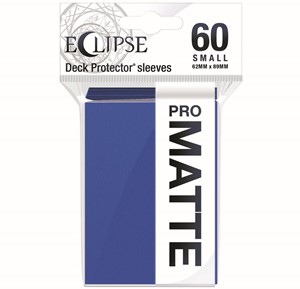 Afbeelding van het spelletje Sleeves Eclipse Matte Small - Blauw (62x89 mm)