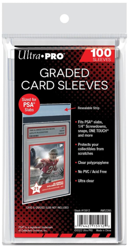 Graded Resealable Sleeves (100 stuks)