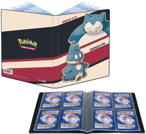 Pokemon 4-Pocket Portfolio - Snorlax & Munchlax