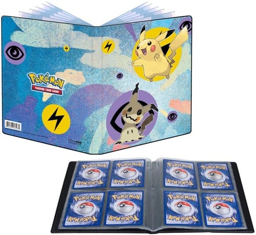 Pokemon 4-Pocket Portfolio - Pikachu & Mimikyu-2