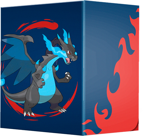 Pokemon - Mega Charizard X Deckbox 100+ (open geweest)