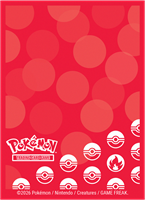 Pokemon - Energy Fire Sleeves (65 stuks)-2