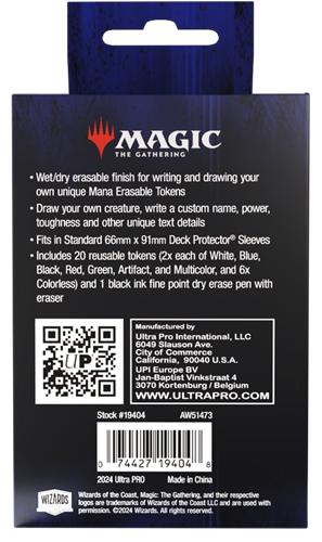 Magic The Gathering - Erasable Tokens-2