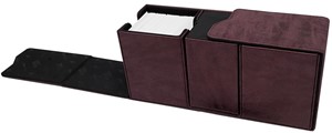 Afbeelding van het spel Deckbox Alcove Vault Suede Ruby Red