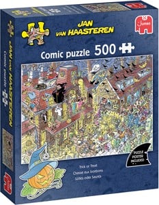 Jan van Haasteren - Trick or Treat Puzzel (500 stukjes)