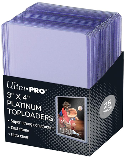 Toploader - Ultraclear Platinum 3x4 (Standard TCG Cards - 35pt) (25 stuks)