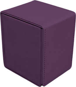Ultra Pro Deckbox Alcove Flip - Vivid Midnight Plum