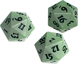 Vivid Heavy Metal D20 - Cool Matcha