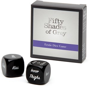 Afbeelding van het spelletje Fifty Shades of Grey Erotic Dice Game
