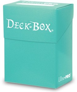 Ultra Pro Deckbox Solid Aqua ultra pro kopen in de aanbieding