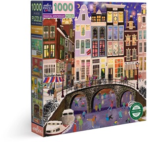 Afbeelding van het spelletje Magical Amsterdam Puzzel (1000 stukjes)