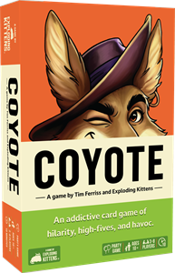 Exploding Kittens Coyote - Card Game (Engelse versie)