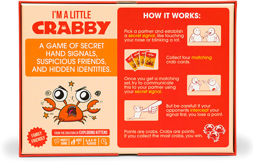 I'm a Little Crabby - Card game-2
