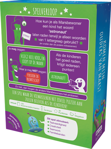 Komen mijn ouders van Mars? - Kaartspel-2