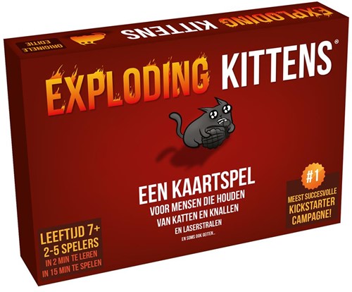 Exploding Kittens (NL versie) - Kaartspel