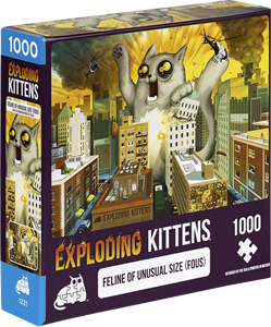 Afbeelding van het spelletje Feline Of Unusual Puzzel (1000 stukjes)