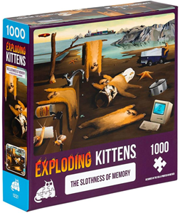 Exploding Kittens Slothness of Memory Puzzel 1000 stukjes