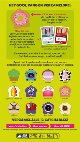 Exploding Kittens Catchables Houthakkat & Donutkat-2