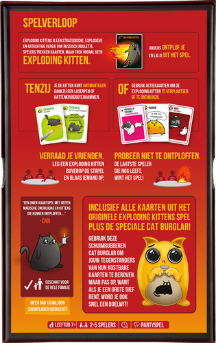 Exploding Kittens - Cat Burglar Editie-2