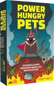 Afbeelding van het spelletje Power Hungry Pets - Kaartspel
