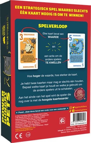 Power Hungry Pets - Kaartspel-2
