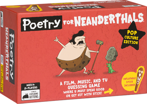 Poetry for Neanderthals Pop Culture Edition (Engelse versie)