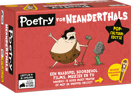 Poetry for Neanderthals Pop Culture Edition (NL versie)