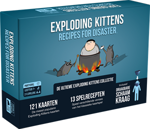 Afbeelding van het spelletje Exploding Kittens - Recipes for Disaster NL