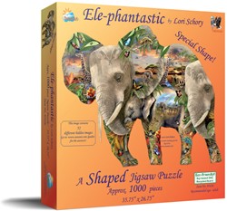 Ele-Phantastic Puzzel (1000 stukjes)