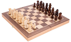 Schaakspel 33mm Veld - Opklapbaar Bord (30x30cm) 