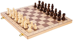 Schaakspel Deluxe 50mm Veld - Opklapbaar Bord (46x46cm) 