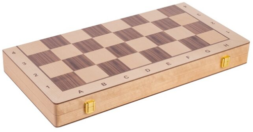 Schaakspel Deluxe 50mm Veld - Opklapbaar Bord (46x46cm) -3