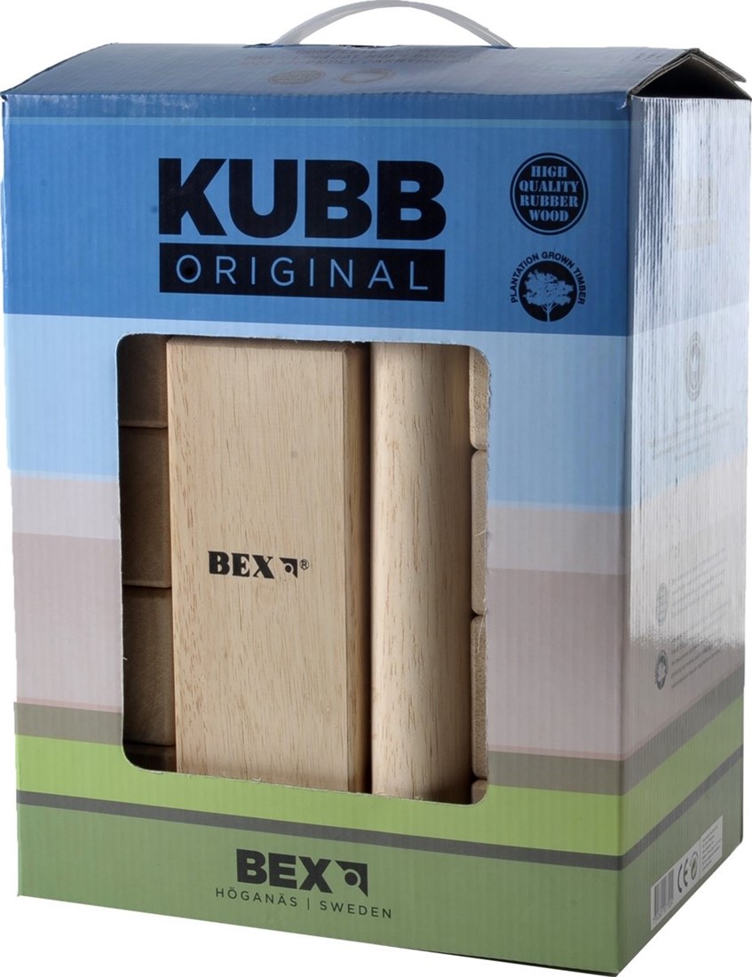 Succesvol Opname Uitlijnen Bex Kubb Original (Blanco Koning) - kopen bij Spellenrijk.nl