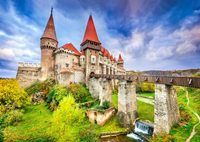 The Corvin's Castle - Hunedoara Puzzel (1000 stukjes)-2
