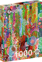 Floral Curtain Puzzel (1000 stukjes)
