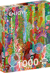 Floral Curtain Puzzel (1000 stukjes)