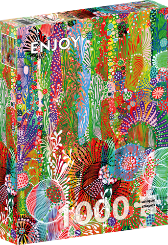 Floral Curtain Puzzel (1000 stukjes)