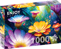 Flowers in the Rain (1000 stukjes)