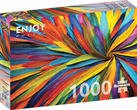 Colorful Feathers Puzzel (1000 stukjes)