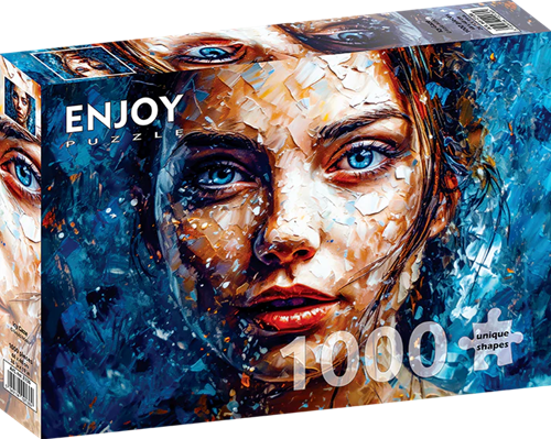 Icy Gaze Puzzel (1000 stukjes)