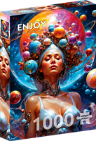 Cosmic Godess Puzzel (1000 stukjes)
