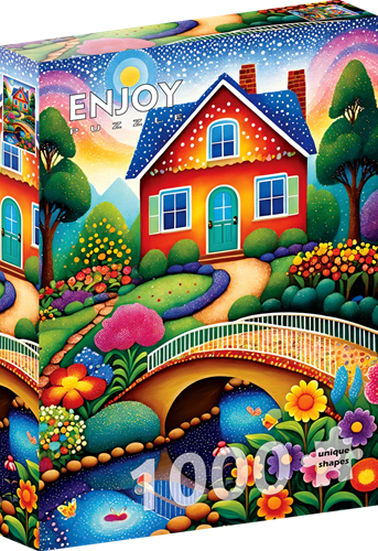 House of Colors Puzzel (1000 stukjes)