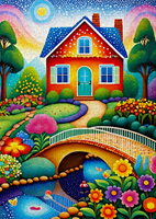 House of Colors Puzzel (1000 stukjes)-2